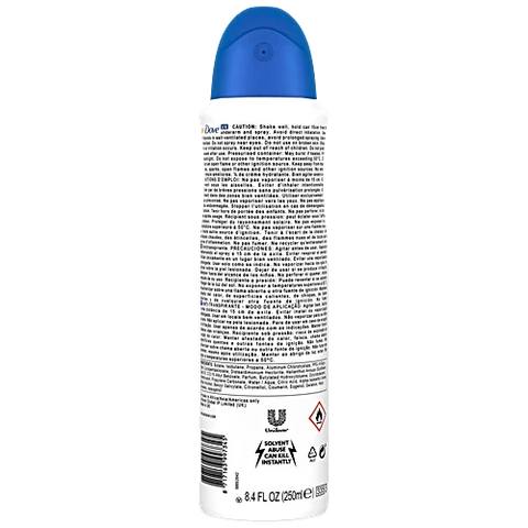 DOVE DEO SPRAY - 200 ML -CLASSIC FRESH