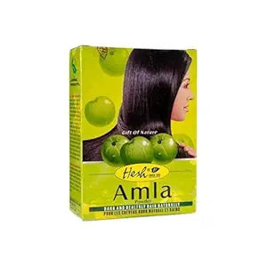 Hesh Herbal Amla Dark & Healthy Hair Naturally - 100 gms hesg by hesg