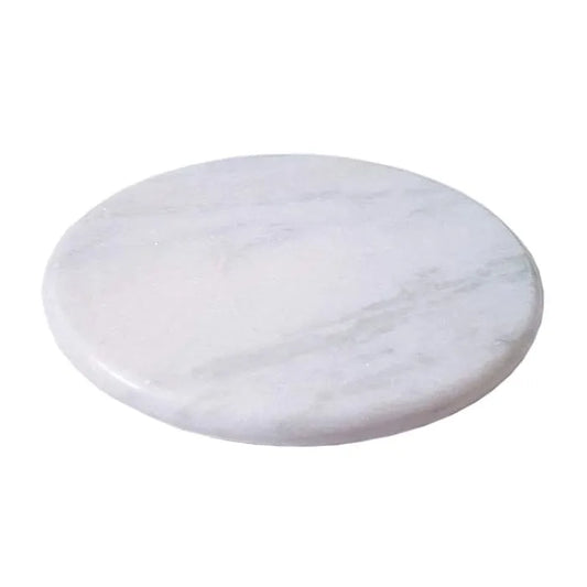 Riar Marble Chakla Heavy – Modern Style, White Marble, 10-Inch