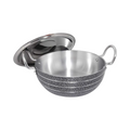 Riar Aluminium Kadhai With lid – Colour Coated, 23 cm, Modern Round Design
