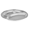 Airan Plus Stainless Steel Bhojanthal Round 22g 4 Compartment