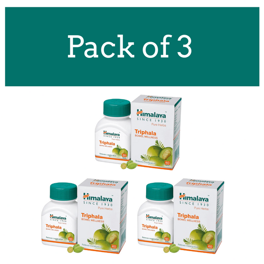 Himalaya Triphala Bowel Wellness Tablets  - 60 Tablets