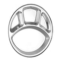 Airan Plus Stainless Steel Bhojanthal Round 22g 4 Compartment