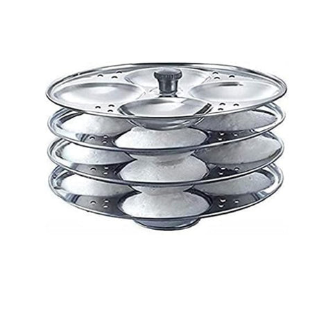 Riar Stainless Steel Mini Idly Stand – 15X4, Durable & Compact