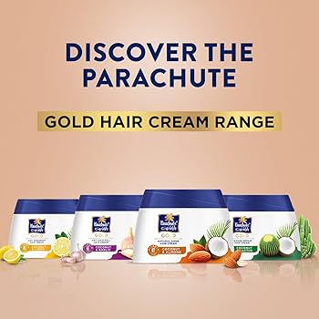 Parachute Gold Anti Hairfall Cream With Coconut and Garlic 140ml Hair Mask