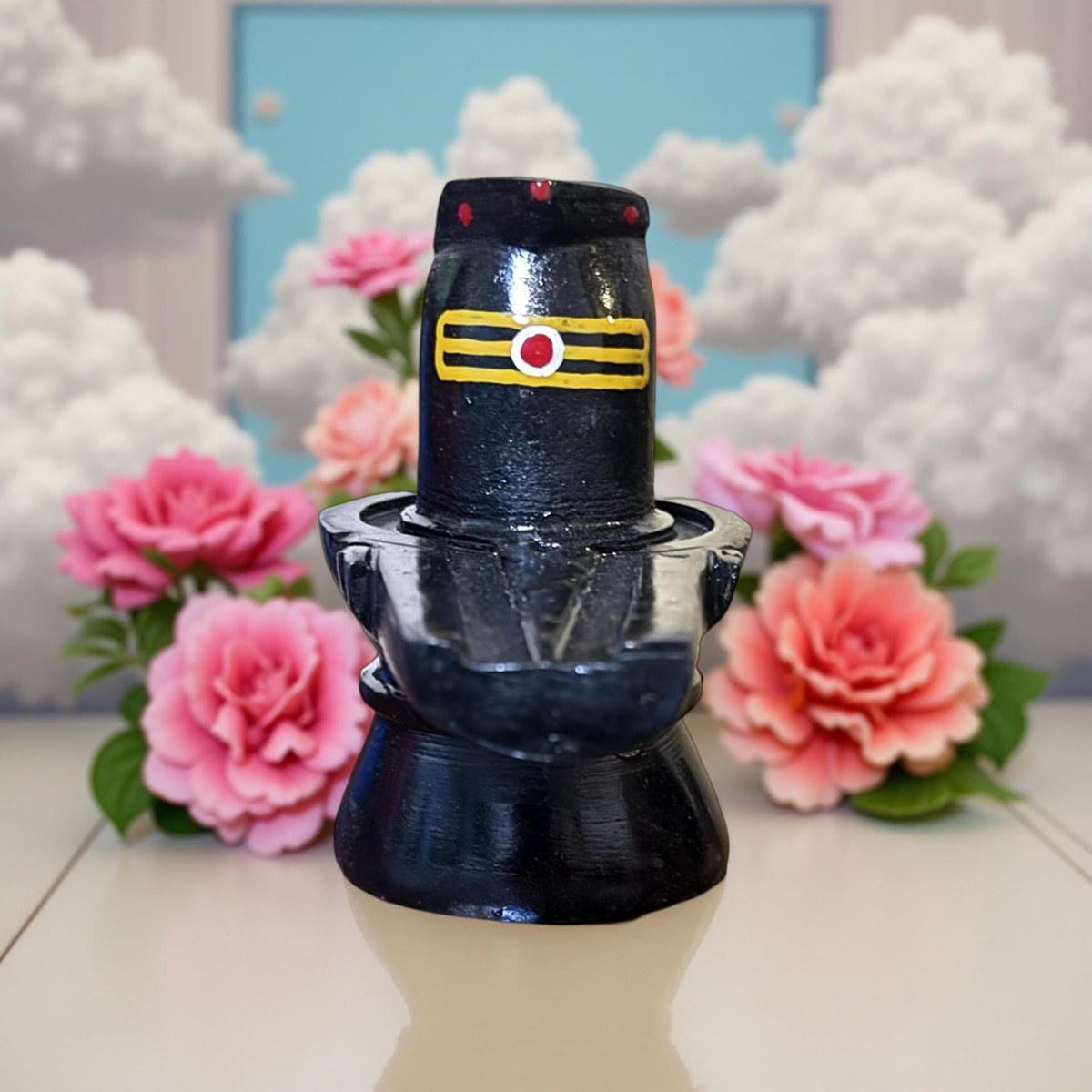 Riar Brass Murti Shivling – Small, Medium & Big, Golden