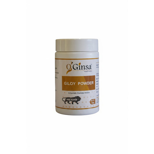 Ginsa Giloy Powder 100g | Pure Ayurvedic Giloy Powder for Immunity, Detox & Wellness