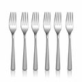 Riar Stainless Steel Baby Fork – Elegant Silver Design 12 pic set
