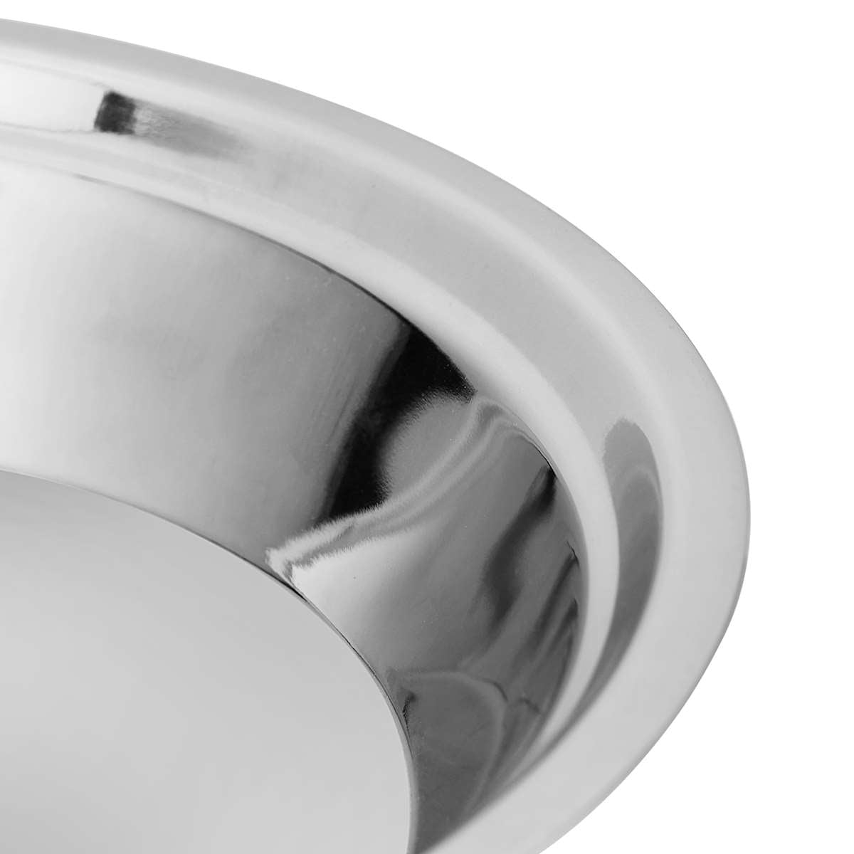 Riar Parat Stainless Steel Silver Touch – Modern Round Design
