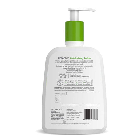 Cetaphil Moisturizing Lotion for Dry to Normal, Sensitive Skin