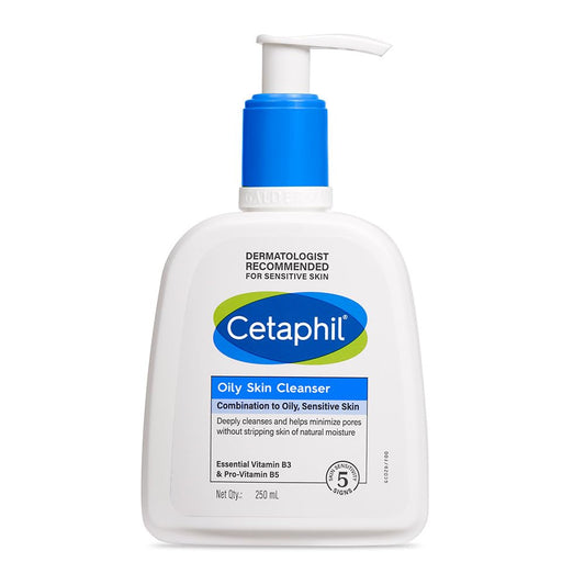 Cetaphil Oily Skin Cleanser Foaming Face Wash For Acne Prone Skin Daily Use Dermatologist Recommended
