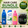 Hair Care Bundle | Coconut Oil, Anti-Dandruff Shampoo & Hair Fixer + FREE Hair Colour