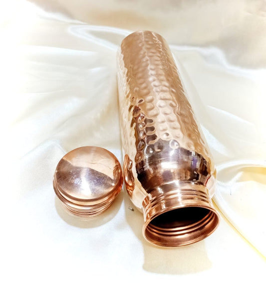 Riar Copper Bottle Pure Hammered Koppera - 900 ML
