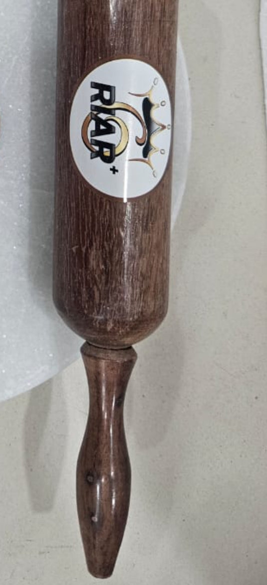 Riar Wooden Belan Halwai - Modern Style, 12-Inch