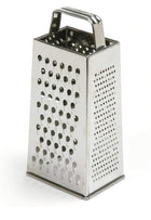 Riar Stainless Steel Mandir Bullet Grater – Modern Silver Design