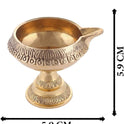 Riar Brass Diya,Traditional Kubera Vilakku / Kuber Deepak Diya