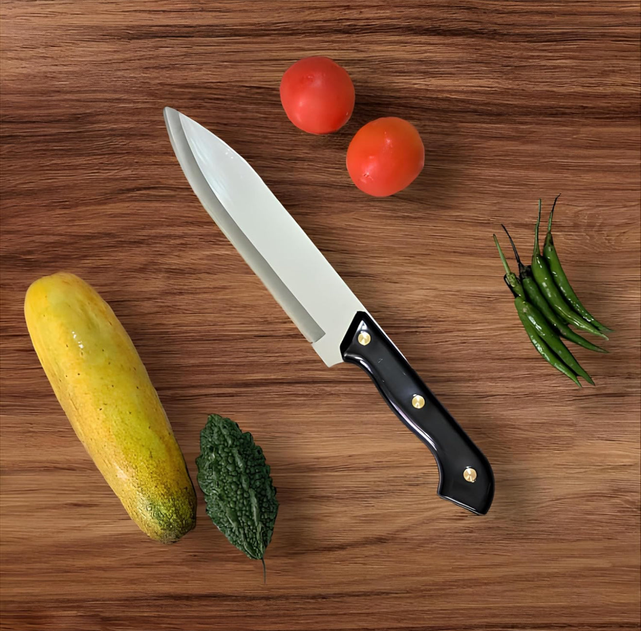 Riar Stainless Steel Chef Knife – 11 Inches