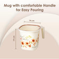 Milton Plastic Bathroom Mug – Multi-Color, Modern Design