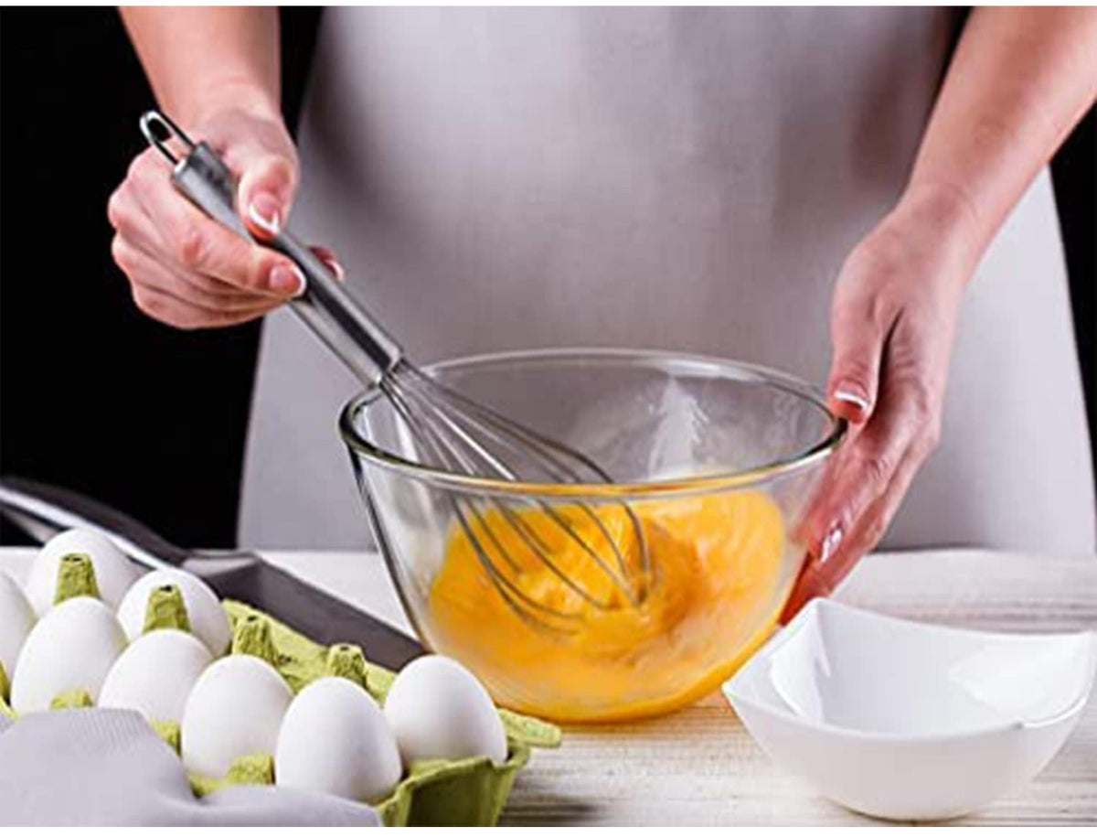 Riar Stainless Steel Whisk Heavy –  Egg Beater for Blending Sturdy & Efficient