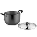 India Gold Aluminium Stewpan Hard Anodised Induction Base With Lid