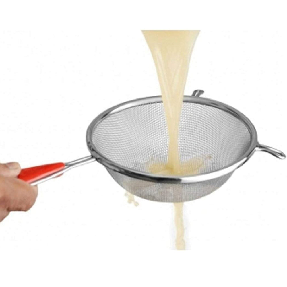 Elephant Stainless Steel Classic Round Modern Silver Juice & Soup Strainer – 14 cm