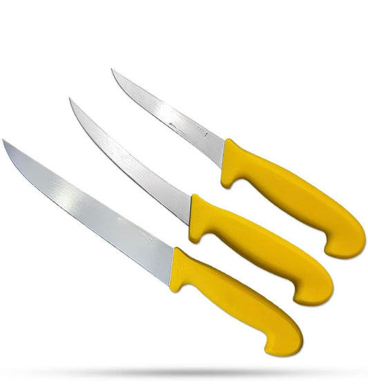Riar Stainless Steel Kitchen Knife 3 Pcs Set – Precision & Durability