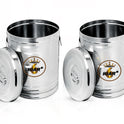 Riar Stainless Steel Kunda Pawali Storage Drum Silver Touch