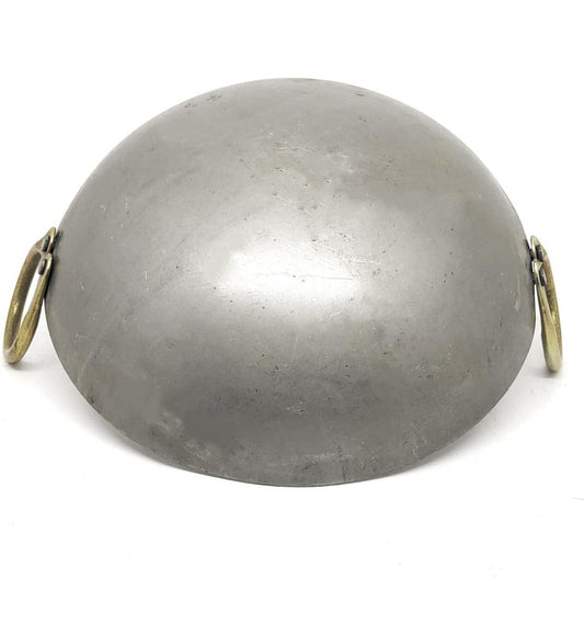 Riar Iron Kadhai Round Bottom – Modern Round Cooking Kadhai