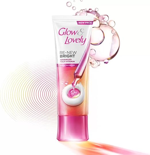 Glow & Lovely Re-New Bright Advanced Multi Vitamin Face Cream 50g 80g