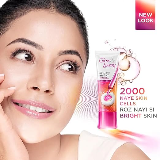 Glow & Lovely Re-New Bright Advanced Multi Vitamin Face Cream 50g 80g