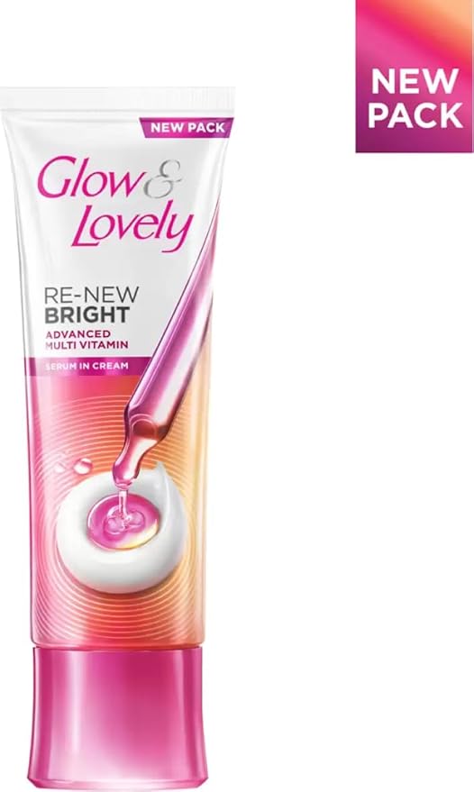 Glow & Lovely Re-New Bright Advanced Multi Vitamin Face Cream 50g 80g