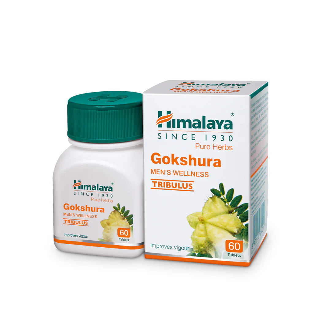 Himalaya Gokshura Tablets for Men’s Wellness, used for strength, stamina support
