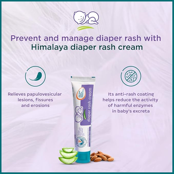 Himalaya Diaper Rash Cream – Soothing Protection for Delicate Skin 50ml