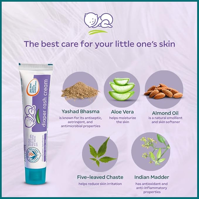 Himalaya Diaper Rash Cream – Soothing Protection for Delicate Skin 50ml
