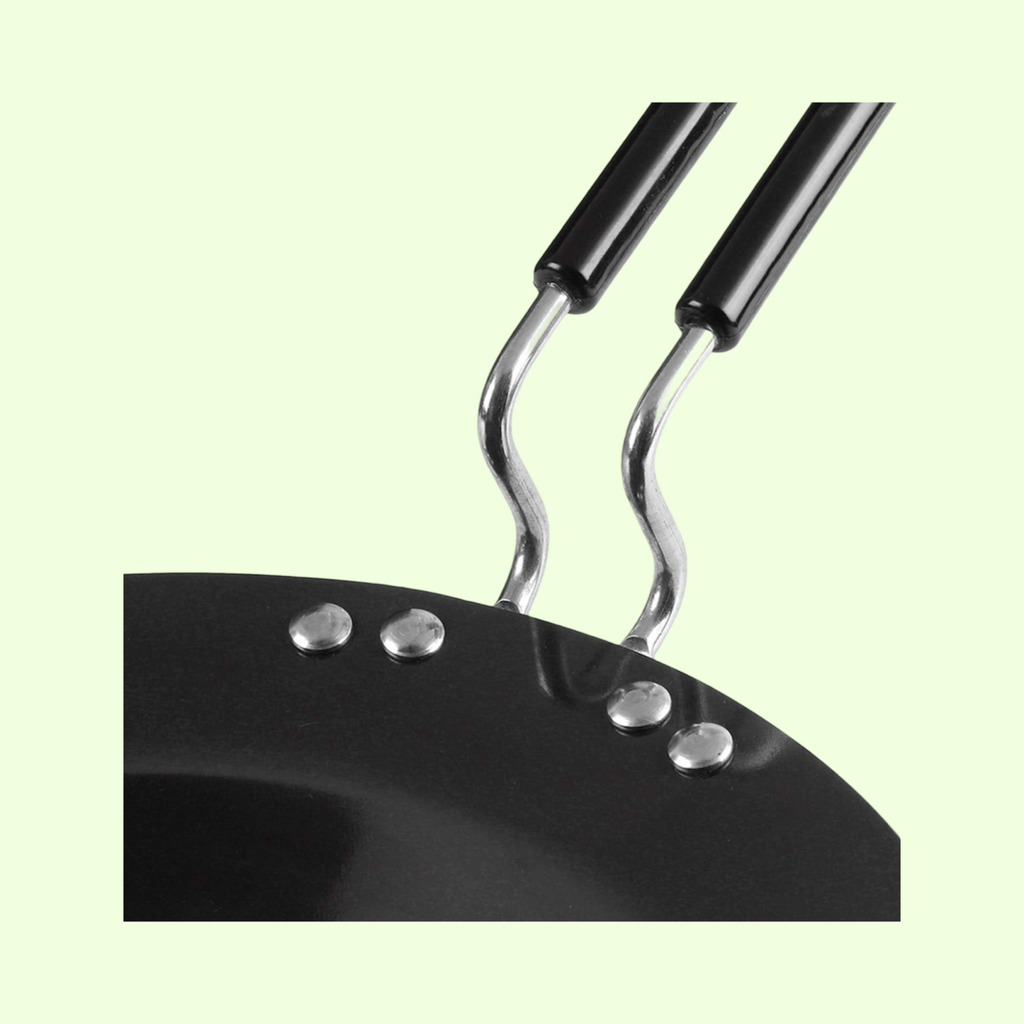 Dosa Tawa Hard Anodised - Black, Modern Round Design, 26 cm by india gold