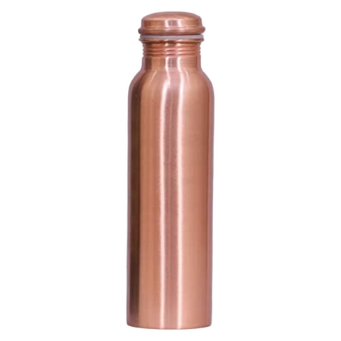 Riar Copper Bottle Pure  SMOOTH OR PLAIN Touch Koppera  - 900 ML