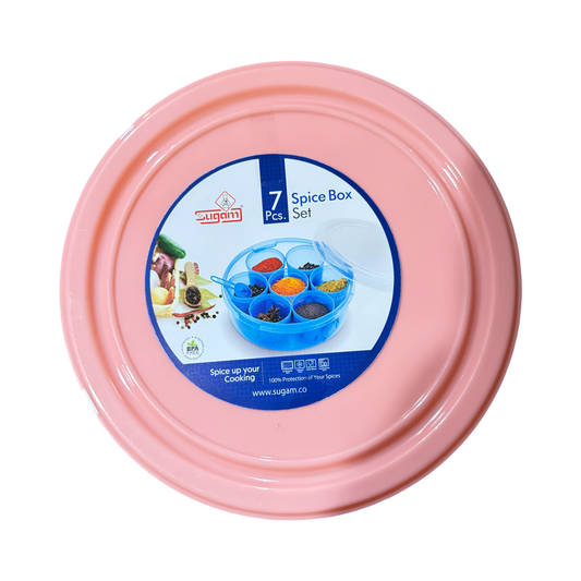 Uniq Plastic Masala Box Spice Box Printed