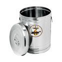 Riar Stainless Steel Kunda Pawali Storage Drum Silver Touch