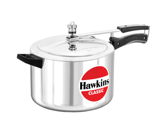 Hawkins Aluminium Classic Pressure Cooker,Inner Lid Cooker, 10 Litre