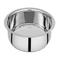RIAR Stainless Steel Top / Patila Flat Bottom 22g Silver Touch  With Lid