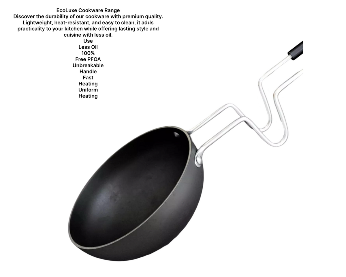 Riar Iron Tadka Pan – Modern Round Frypan