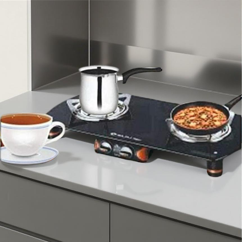 Riar Stainless Steel Coffee Warmer – Silver, Modern Design