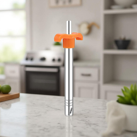 Riar Stainless Steel Gas Lighter – Sturdy Build, Sleek Silver Finish