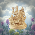 Riar Brass Shiv Parivar Murti – Divine Idol for Pooja & Home Decor