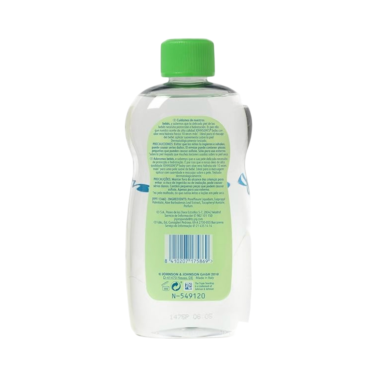 Johnson's Baby Lotion with Aloe Vera & Vitamin E 500ml