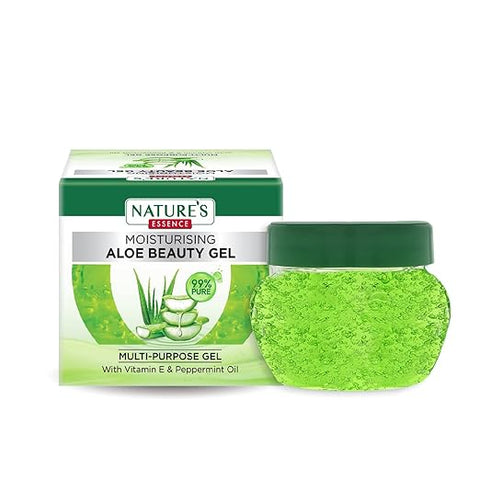 Nature Essence Moisturising Aloe Beauty Gel With Vitamin E And Peppermint Oil