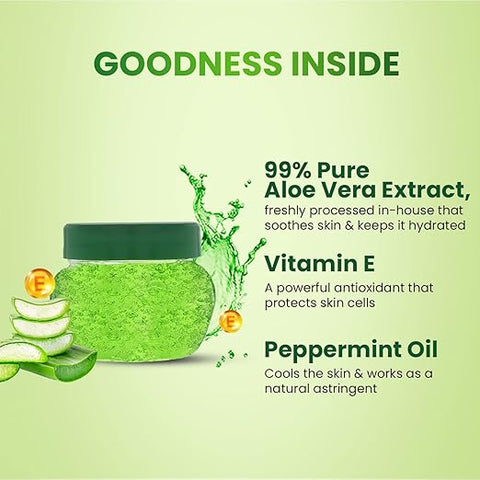 Nature Essence Moisturising Aloe Beauty Gel With Vitamin E And Peppermint Oil