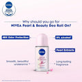NIVEA Pearl & Beauty Roll-On – Avocado Extracts, Alcohol-Free, 50 ml