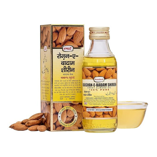 Hamdard Roghan Badam Shirin Sweet Almond Oil 100ml