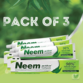 Neem Active Herbal Toothpaste Pack of 3 | Natural Gum Care & Strong Teeth